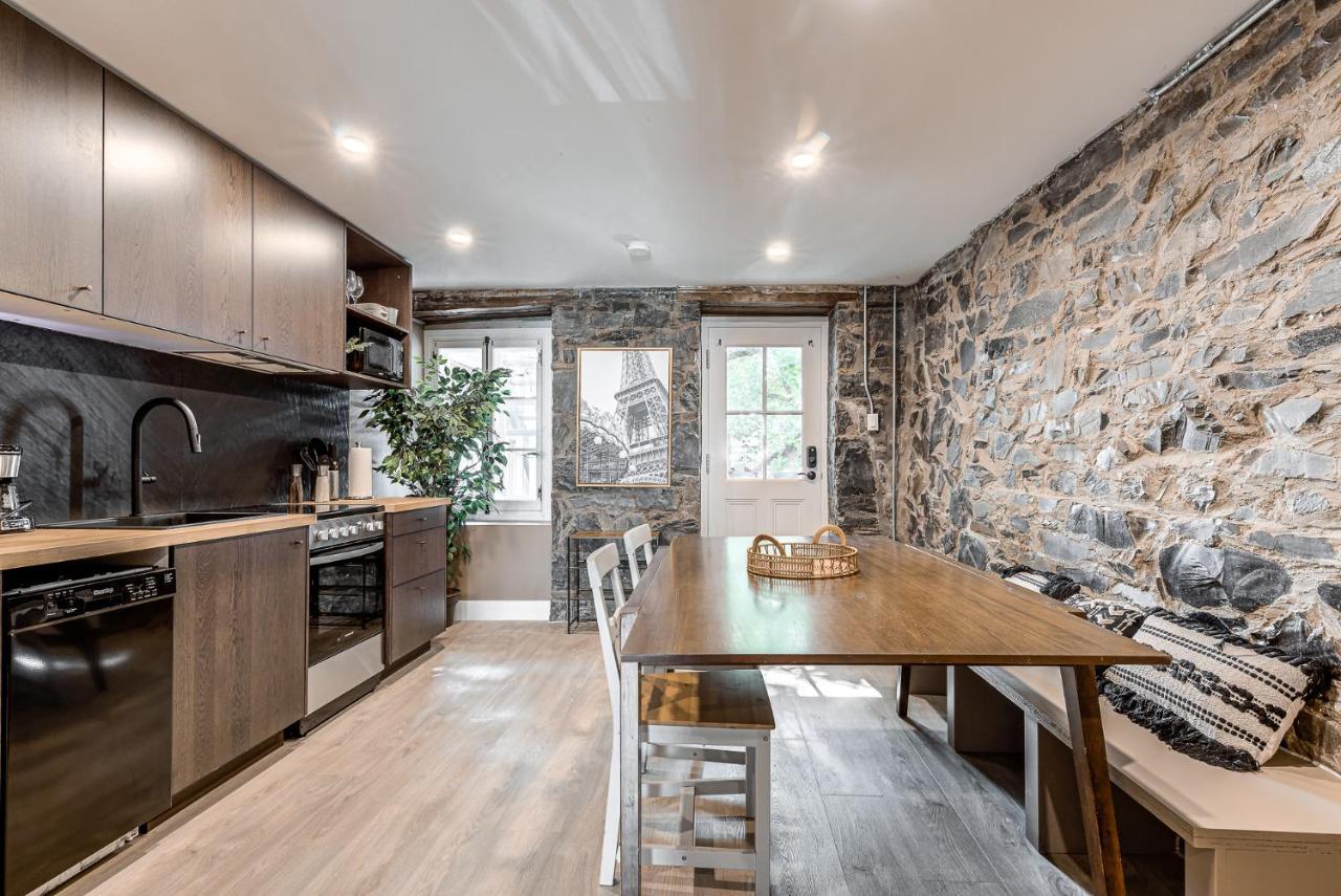 North House - Beautiful Vieux 2 Bedroom Apt Québec Kültér fotó