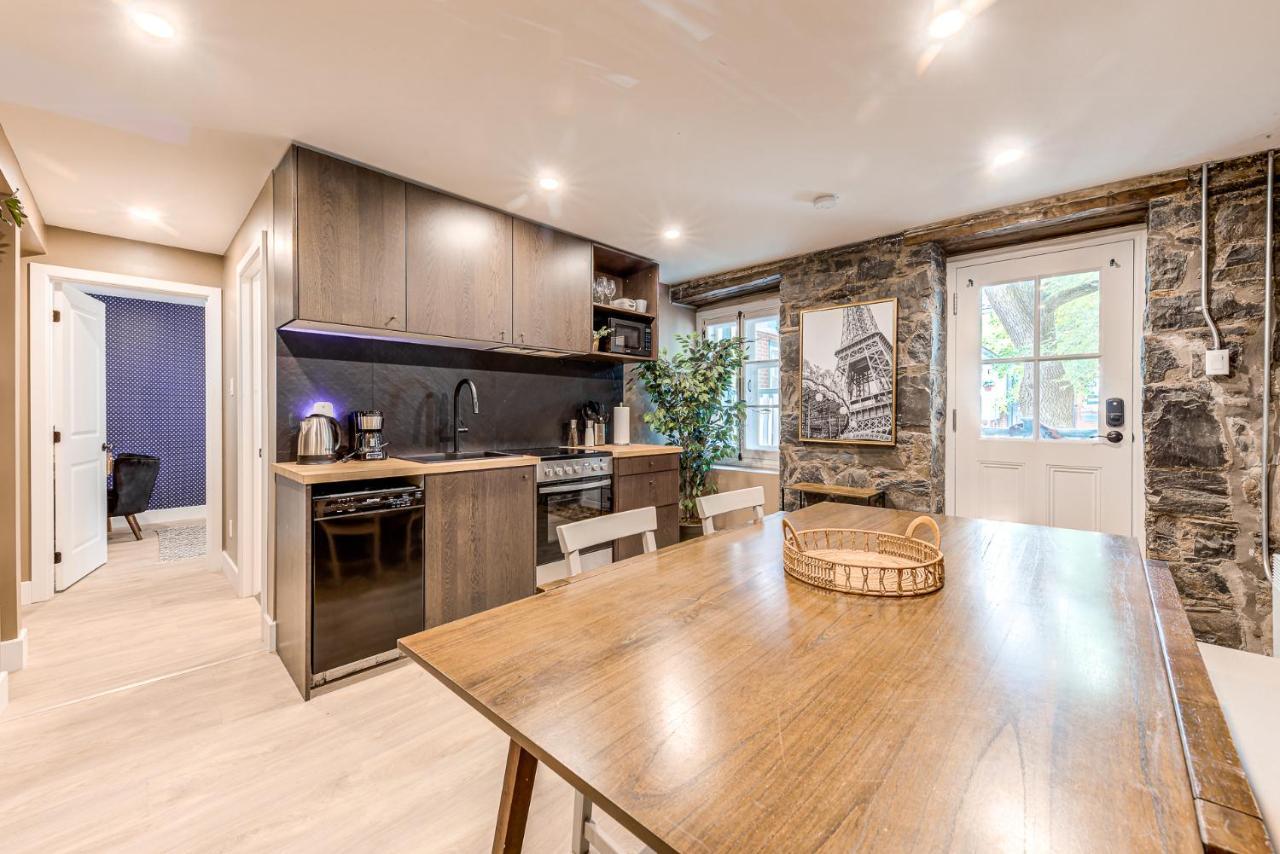 North House - Beautiful Vieux 2 Bedroom Apt Québec Kültér fotó