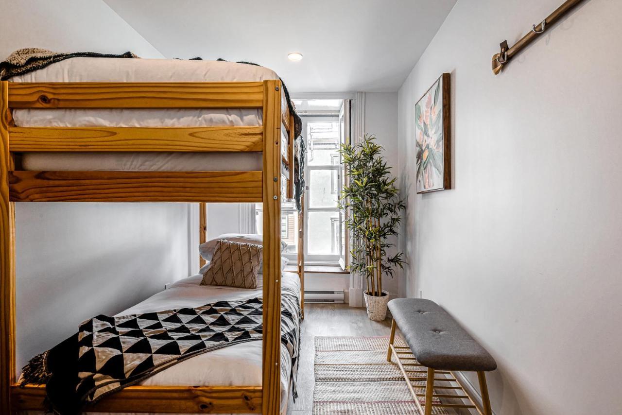 North House - Beautiful Vieux 2 Bedroom Apt Québec Kültér fotó